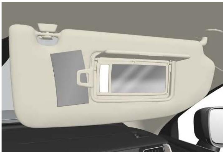 VOLVO S60 Hybride (2024) - Utiliser la boîte à gants - 2