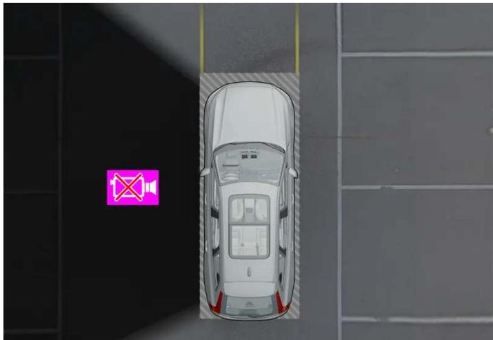 VOLVO S60 Hybride (2024) - Dysfonctionnement de la caméra d'aide au stationnement - 1