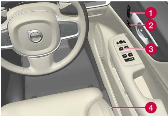 VOLVO S60 Hybride (2024) - Porte conducteur - 1