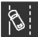 VOLVO S60 Hybride (2024) - Symboles et messages pour l'assistance de sortie de voie - 3