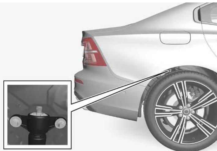 VOLVO S60 Hybride (2024) - Ajuster les réglages de l'amortissement Polestar Engineered\* - 2