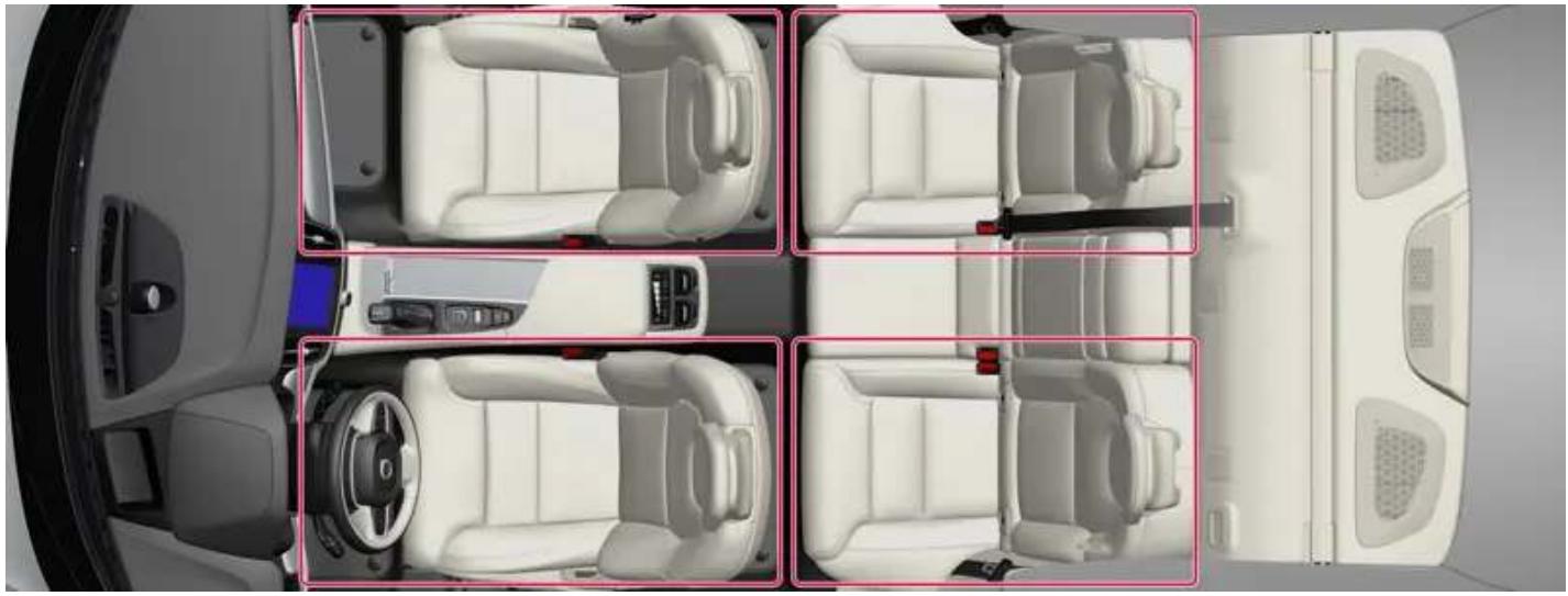 VOLVO S60 Hybride (2024) - Climatisation 4 zones\* - 1