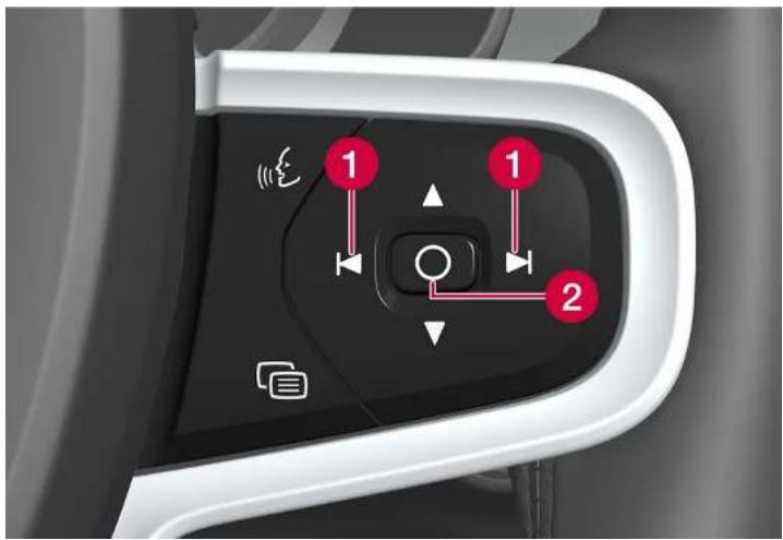 VOLVO S60 Hybride (2024) - Gérer les messages - 1