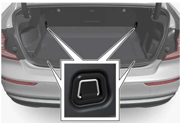VOLVO S60 Hybride (2024) - Œillets de retenue de charge - 1