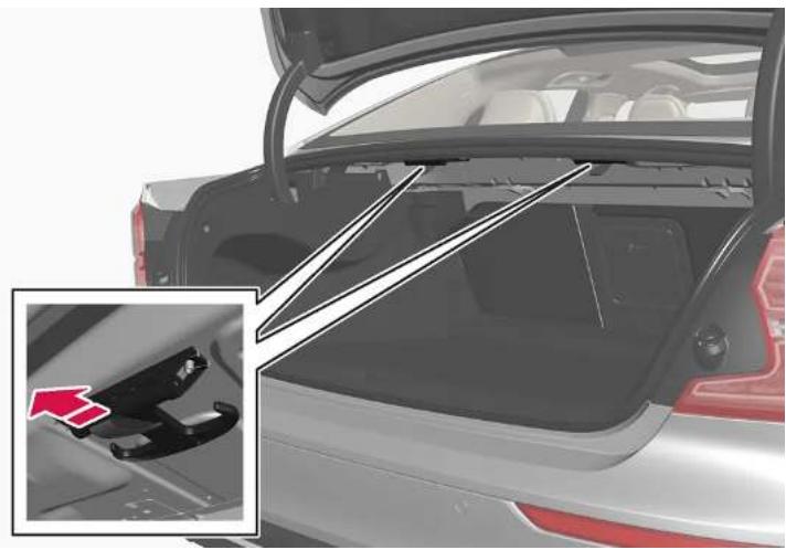 VOLVO S60 Hybride (2024) - Sous la plage arrière\* - 1