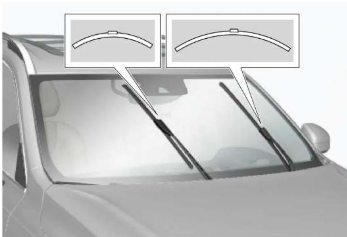 VOLVO S60 Hybride (2024) - Les balais ont des longueurs différentes - 1