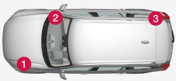 VOLVO S60 Hybride (2024) - Emplacement des centrales électriques - 1