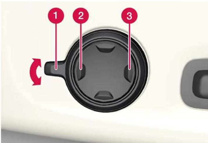 VOLVO S60 Hybride (2024) - Réglage longitudinal du coussin d'assise à l'aide de la commande multifonction - 1