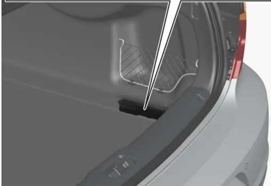 VOLVO S60 Hybride (2024) - Fusibles dans le compartiment à bagages - 2