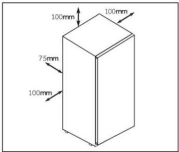 CANDY CNUQ2L513EWH - Coupe transversale de ventilation - 2