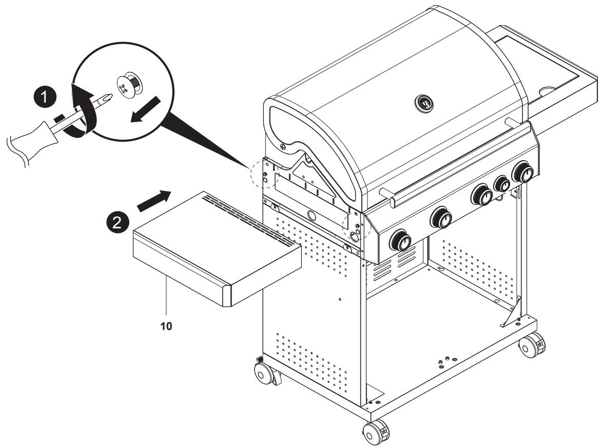 BRICO DEPOT Barbecue en inox 4 feux - 12 - 2