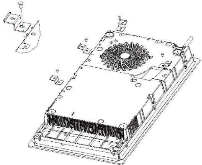CANDY CID30 - Réglage de la position des éttriers - 1