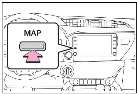 TOYOTA Hilux - Navigation et Multimédia - Définition du domicile comme destination - 1