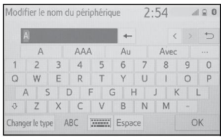 TOYOTA Hilux - Navigation et Multimédia - Sélectionnez "Changer le type". - 1