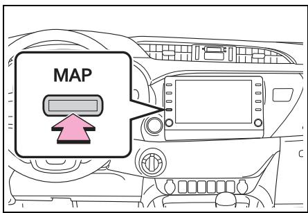 TOYOTA Hilux - Navigation et Multimédia - Définition de la destination - 1