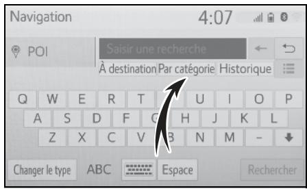 TOYOTA Hilux - Navigation et Multimédia - Recherche par catégorie - 1