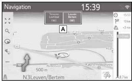 TOYOTA Hilux - Navigation et Multimédia - Panneaux de signalisation\* - 1