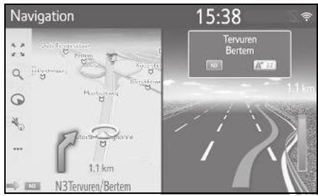 TOYOTA Hilux - Navigation et Multimédia - Ecran de bretelle d'autoroute - 1