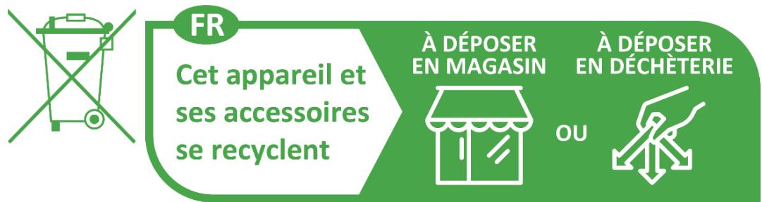 CGV PRELUDE 3 DUO - Déchets d'équipements électriques et électroniques : - 1