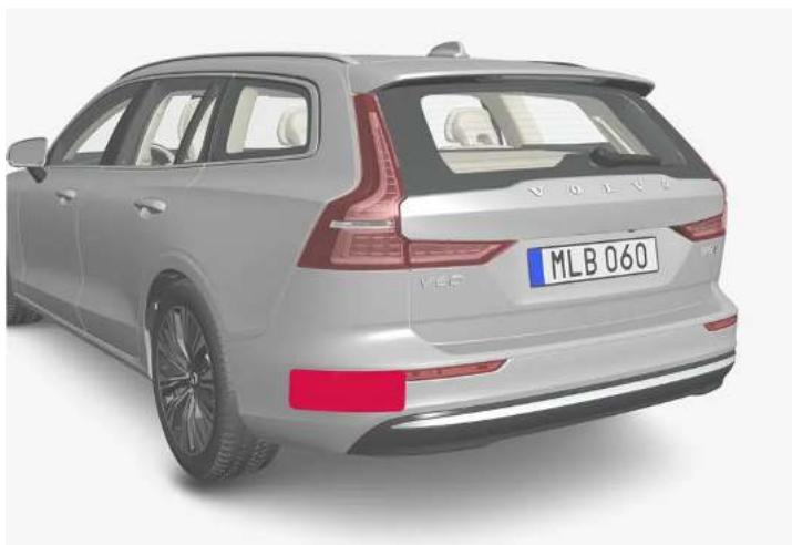 VOLVO V90 Cross Country (2025) - Unités radar - 2