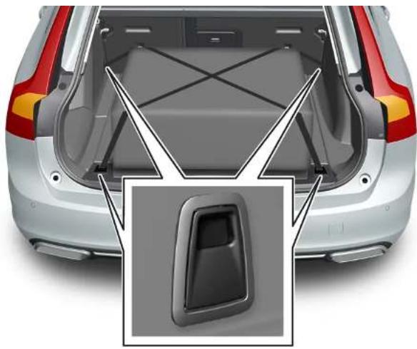 VOLVO V90 Cross Country (2025) - Œillets de retenue de charge - 1