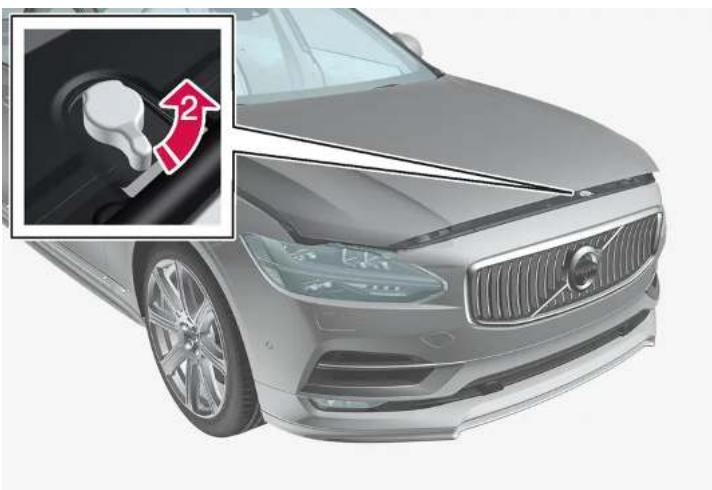 VOLVO V90 Cross Country (2025) - Ouvrer le capot - 2