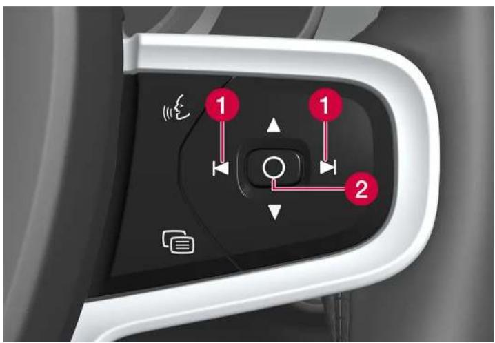 VOLVO V90 Cross Country (2025) - Messages à l'écran conducteur - 2