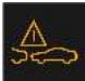 VOLVO V90 Cross Country (2025) - Symboles et messages de l'assistance en cas de risque de collision - 2