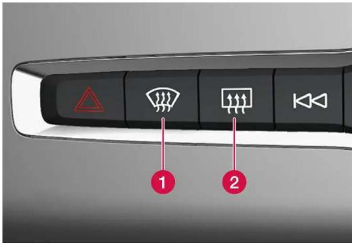 VOLVO V90 Cross Country (2025) - Commandes climatiques - 1