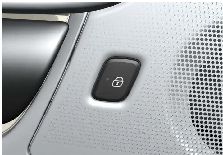 VOLVO V90 Cross Country (2025) - Verrouiller avec le bouton de la porte arrière\* - 1
