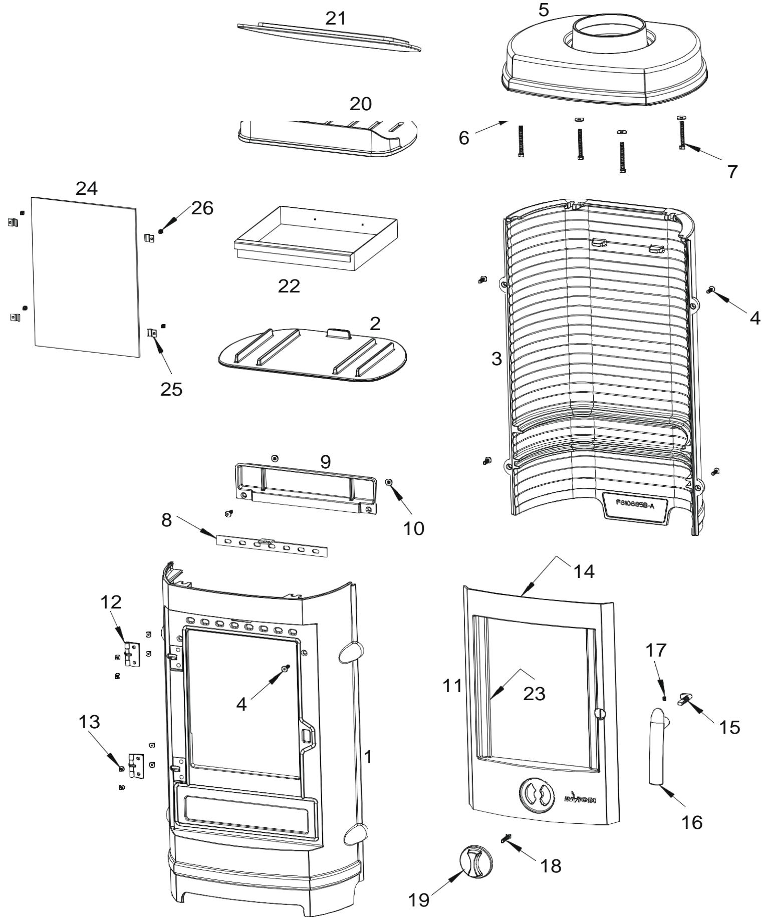INVICTA BALAMI - INSTRUCTION POUR L'INSTALLATION DE L'APPAREIL. - 4