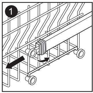 BRICO DEPOT Lave-vaisselle encastrable 13 couverts - Réglage du panier supérieur - 1