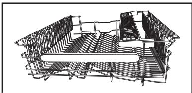 BRICO DEPOT Lave-vaisselle encastrable 13 couverts - Chargement du panier supérieur - 1