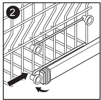 BRICO DEPOT Lave-vaisselle encastrable 13 couverts - Réglage du panier supérieur - 2