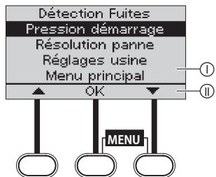 GARDENA 5000/5 LCD - RÉGLAGES DU MENU - 1