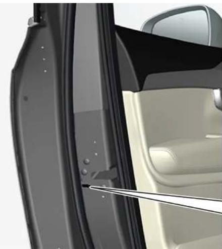 VOLVO V60 Hybride (2024) - Verrouillage avec la lame de clé - 1