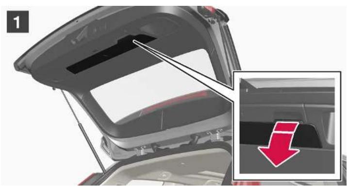 VOLVO V60 Hybride (2024) - Dépliez le triangle de présignalisation - 1