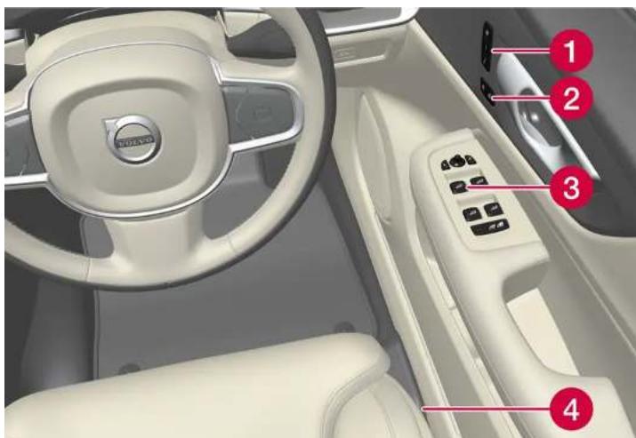 VOLVO V60 Hybride (2024) - Porte conducteur - 1