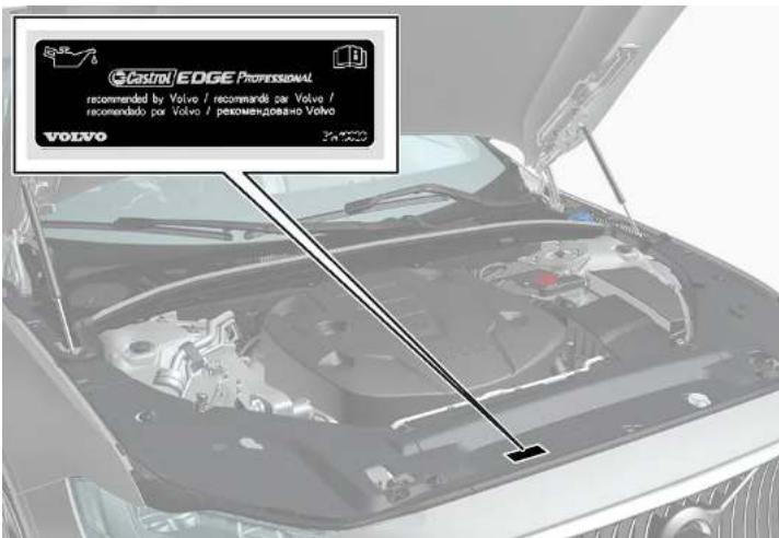 VOLVO V60 Hybride (2024) - Huile moteur - 1