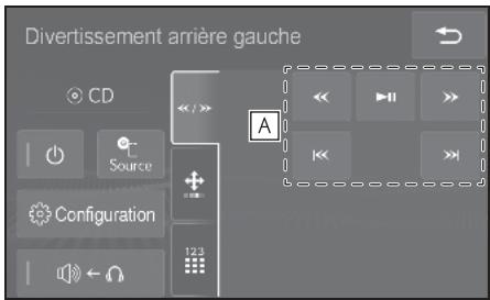 LEXUS LS XF50 - Système de navigation - Écran de fonctionnement - 1