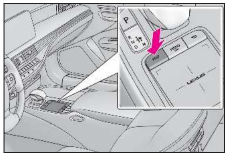 LEXUS LS XF50 - Système de navigation - Arrêt du guidage d'itinétaire - 1