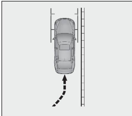LEXUS LS XF50 - Système de navigation - Mode d'affichage automatique de la vue d'angle - 3