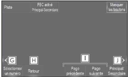 LEXUS LS XF50 - Système de navigation - Écran d'options - 2