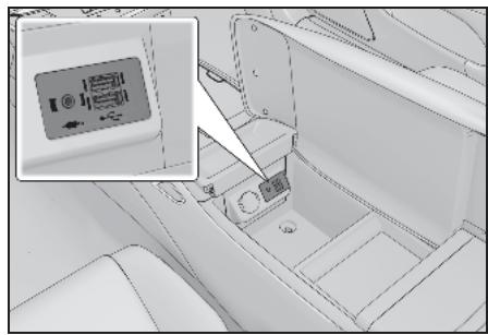 LEXUS LS XF50 - Système de navigation - À partir d'un dispositif USB - 2