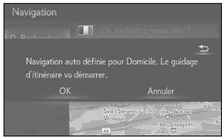 LEXUS LS XF50 - Système de navigation - Lorsque la destination n'est pas paramétrée - 1
