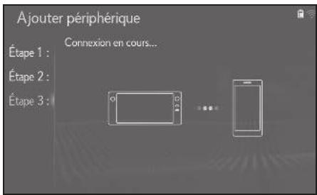 LEXUS LS XF50 - Système de navigation - Premier enregistrement d'un téléphone Bluetooth® - 3