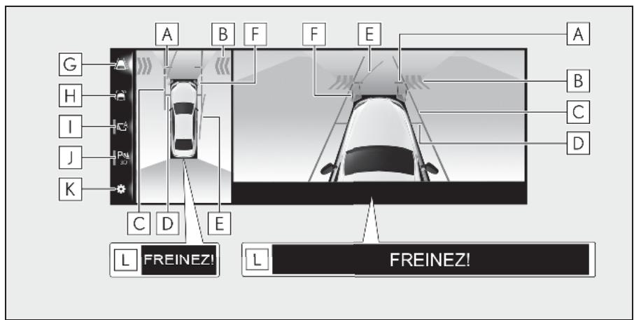 LEXUS LS XF50 - Système de navigation - Affichage sur l'écran - 2