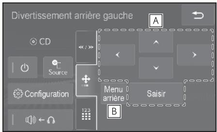 LEXUS LS XF50 - Système de navigation - Écran de fonctionnement - 2