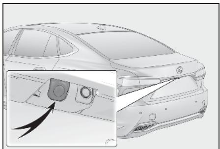 LEXUS LS XF50 - Système de navigation - Caméra arrrière - 1
