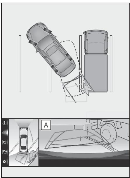 LEXUS LS XF50 - Système de navigation - A Ligne de trajectorie estimée - 2